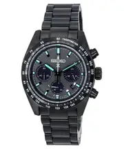 Seiko Prospex Speedtimer The Black Series Chronograph Tachymeter SSC917P1 Watch