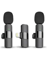 416 Wireless Lavalier Lapel Microphone for iPhone iPad - Professional Cordless