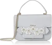 [Furla] Shoulder Bag CAROL S CROSSBODY B.FLOWER Women's COLOR CRISTALLO d+PETALO (1007-I4800), Color CRISTALLO d+PETALO (1007-I4800), Free Size