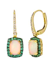 Le Vian 14K 2.04 ct. tw. Diamond & Opal Balance Earrings