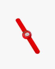 Multi Colour Strawberry Slap Band Watch