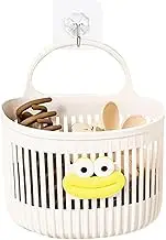 Wall Baskets for Storage, Wall Storage Toilet Bath Basket, Multi Function Bathroom Organizer Over Door Organizing Bag for Cosmetics, Shampoo & Living Room