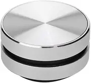 Qresthusa Portable Mini Bluetooth Speaker Turns Anything Into A Speaker Wireless Bone Conduction Induction Vibration (Silver)