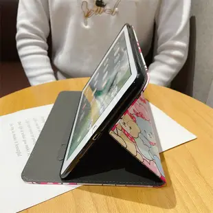 可愛卡通 粉色KT貓 iPad 10代保護套 9.7 10.2吋平板殼 Air 3/4/5 書本款 mini 6防摔皮套