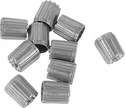 iplusmile 10pcs Tire Dustproof Cover Truck Accessories for Men Tire Air Caps Dust Caps for Cars Car Interior Accessories Valve Nozzle Cover Valve Stem Lid Grey