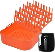 Silicone Bacon Rack for Air Fryer - Non-Stick Microwave Bacon Rack Tray | Kitchen Accessories for Air Fryer, Non-Stick Bacon, Sausage, Pizza Roll Cooker