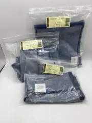 Longaberger Set Of 3 Canister Liners In Denim