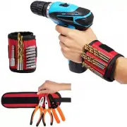 Magnetic Wristband 15 Strong Magnets Holding Screws Toolkit Belt