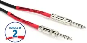 Pro Co BP-10 Excellines Balanced Patch Cable - 1/4-inch TRS Male to 1/4-inch TRS