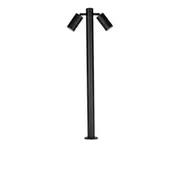 Black Double Adjustable Bollard Light 900mm Havit Lighting - HV1507T-BLK-12V, HV1507T-BLK-240V