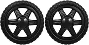 Cabilock 2Pcs for Utility Carts Smooth Rolling Replacement Cart Wheels for Shopping Carts and Trolleys Convenient Installation for Efficient Maneuvering