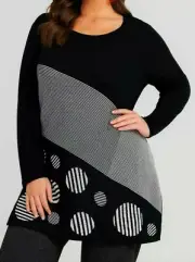 TS TAKING SHAPE plus size S / 16 Madison Jumper natural cotton-blend NWT rrp$160