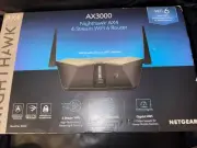 NETGEAR Nighthawk AX2400 4K UHD Dual-Band Wi-Fi 6 Router New Sealed