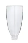 B&P Lamp® Clear Glass Colonial Style Lamp Shade (8 1/2 Inch Height) for Vinta...
