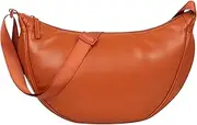 [Didida] Women Half Round Crescent Bag for Women PU Leather Puffer Shoulder Bag Large Dumpling Bag Hobo Sling Bag