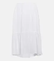[Velvet] Velvet Mckenna cotton midi skirt AU 16 white
