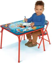 Mickey Mouse Jr. Activity Table Set with 1 Chair Onesize,
