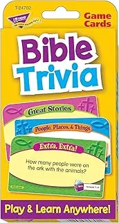 Trend Enterprises Bible Trivia Flash Cards