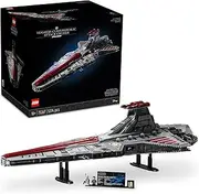 LEGO Star Wars Venator-Class Republic Attack Cruiser, Collectible Vehicle Model Kit for Adults, The Clone Wars UCS Set with 2 Minifigures Incl. Captain Rex, Ultimate Collector Series 75367