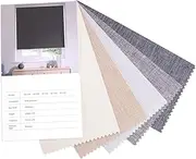 Zshine Motorized Window Blinds Fabric Samples of Blackout Light Filtering Cellection(Swatch 2)