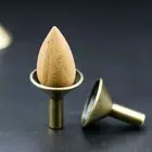 Handicraft Backflow Fragrance Base Alloy Craft Mini Incense Holder Gifts