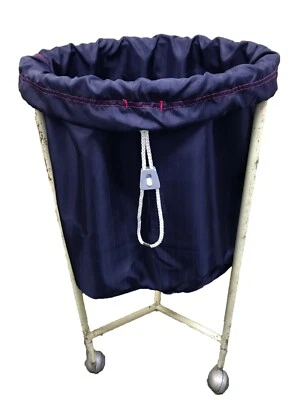 Commercial Laundry Bag - Industrial Ripstop -Shorter Depth - Aussie Made- Navy