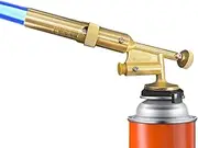 Grill Torch with Igniter, Handy Portable Adjustable Flame Metal Torch for Welding, Propane Campfire Starter for Cooking, Brazing, Soldering