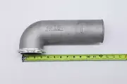 3.5” UNIVERSAL ALUMINUM TURBO INTAKE ELBOW PIPE S400 BW HX60 HX55 12” Long