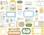 Echo Park Ephemera Frames & Tags, Winnie The Pooh Baby