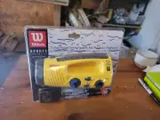 Wilson Sports 5 Way Powered AM/FM Radio Solar HandCrank cigarette battery ac