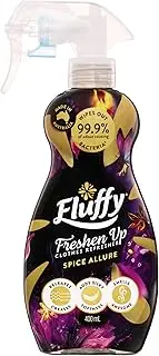 Fluffy Clothes Refresher Liquid Spray, 400mL, Spice Allure, Freshen Up, Fragrance Temptations