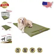 42-Inch Villa Fern Dog Crate Mat - Machine Washable & Stain Resistant