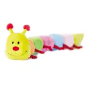 ZippyPaws Caterpillar Deluxe With 6 Blaster Squeakers Soft Dog Toy