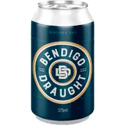 Bendigo Draught Can 375mL
