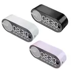 BT Speaker Digital Alarm Clock with Dual Alarms Human-Activated for Bedroom Home