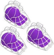 3PC Hat Cleaner Cap Washer Baseball Machine Washing Cage Holder Frame Net New