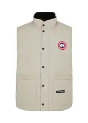 Canada Goose Freestyle Quilted Artic Tech Gilet , Men's Designer Gilet, Beige - Xxl XXL