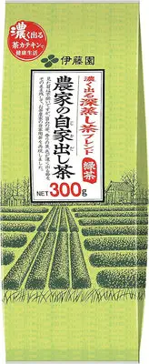 在飛比找Yahoo!奇摩拍賣優惠-日本原裝 伊藤園 農家 自產 綠茶 煎茶 茶葉 300g  