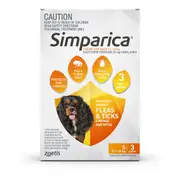 Simparica Flea, Tick & Mite Treatment 5.1-10kg Dog - 6pk