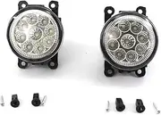 SILILAN 1 Pair Universal Front Bumper Light Fog Light Lamp Car Styling Modification Fit for Focus 2N11-15201-AB