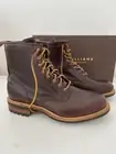 RM Williams Rigger Commando Boots Men Size AU/UK 9.5 US 10.5 EU 44 Dark Brown
