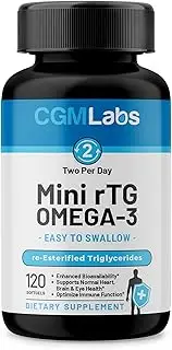 CGM Labs - rTG Omega 3 960mg(as rTG) - 120 Softgels