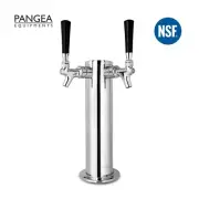 Double tap/Font stainless Steel Craft Beer Tower, NSF Approved (LAUNCH OFFER)