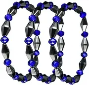 FOMIYES 9 Pcs Magnetic Bracelet Beads for Jewelry Adjustable Bracelets Magnet Bracelet for Bracelets Women Bangle Bracelet Bracelets for Man Beaded Bracelets Mens Wrist Bracelets Hematite
