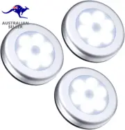 Night Light with Motion Sensor, 3 Pieces Night Light Battery, Auto On/Off, Night