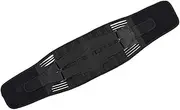 Fitness Waist Lower Band Elastic Back Brace Back Support Belt Lifting Belt Abdominal Binder for Women Black