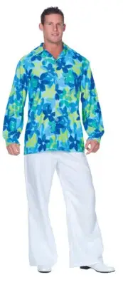 Men's 60'S Shirt - Underwraps Costumes