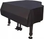 Baby Grand Piano Cover Piano Music Stand Cover-Protective Music Board Cover Leather Grand Piano Dustproof Protective Cover(A,160cm/63in)