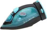2200W Irons for Clothes, Steam Iron with Water Tank, Anti Drip Clothes Iron Steam with Ceramic Soleplate, Irons for Clothes with 3 Temperature Settings