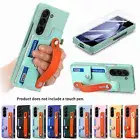For Samsung Galaxy Z Fold 6 Anti-Scratch Hinge Case with S Pen Holder & Stand